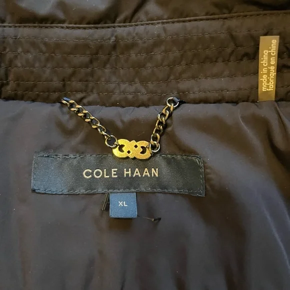 ColeHaan down pea coat XL